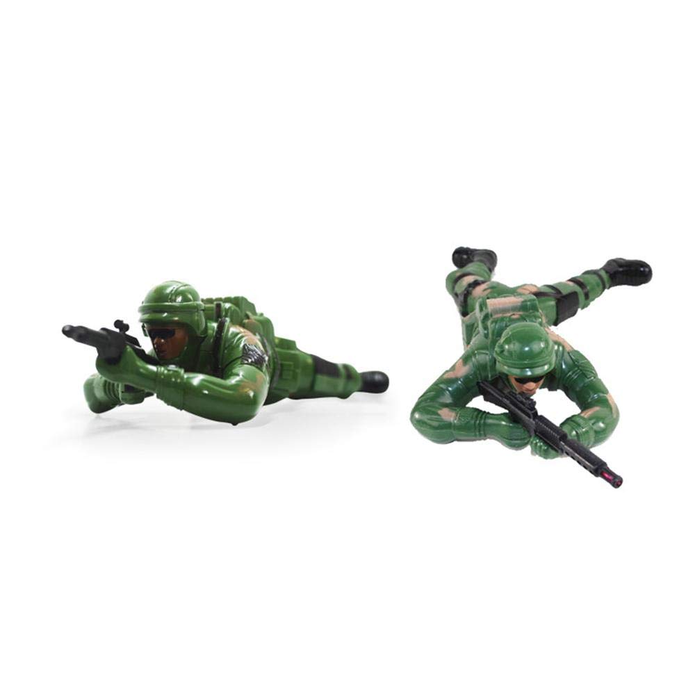 electronic crawling soldier toy