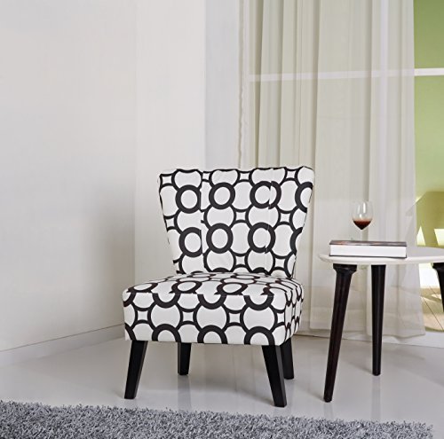 Best White Patterned Accent Chair