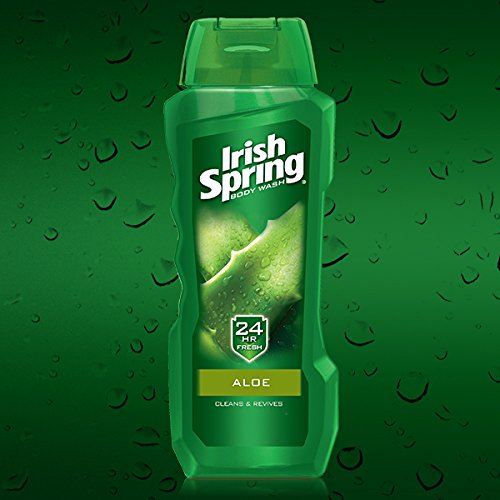 Irish Spring Body Wash, Aloe Vera, 18 Fl Oz (Pack of 4) Pricepulse