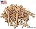 Finger Ten Golf Tees 2 3/4 inch Wood Color Bulk 250 500 1000 Count, with Free Deluxe Golf Tee Holder and Ball Marker for Men Women Kids