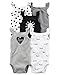 Carter's Baby Girls 5 Pack Bodysuit Set, Sun Sleeveless, 3 Months