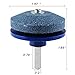 GooKit Lawnmower Blade Sharpener Lawn Mower Sharpener for Any Power Drill Hand Drill