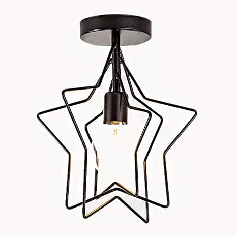 Buy Ceiling Lamp Gift Iron Antirust Adjustable Heart Shape