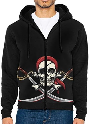 Samurai Japanese Skull Sword Katana MenWith Drawstring Pocket Baseball Jacket