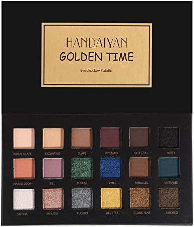 Oksale® 18 Colors Eye Shadow Makeup Pearl Metallic Eyeshadow Palette