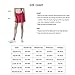 iooho Women's Athletic Tennis Skirt Running Golf Workout Skort with Pockets