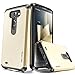 Evocel LG G Vista [Dual Layer Series] Hybrid Armor Protective Case For LG G Vista (Verizon/AT&T) - Retail Packaging, Gold Medal (EVO-LGGVISTA-SA15)