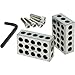 TESA Brown & Sharpe 599-750-10 1-2-3 Blocks Set, 23 Holes