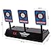 JTKS Target Practice Shooting for Nerf Elite Mega Rival, Electric Scoring Auto Reset Shooting Digital Target for Kids Boys Girls with 20 PCS Refill Darts and 2PCS Hand Wrist Bands