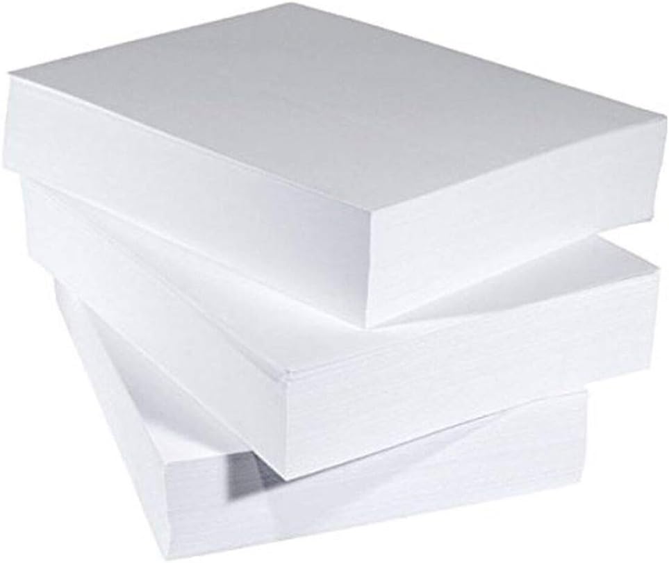 A5 White Paper Printer Copy - Smooth 80gsm Ream 500 Sheets Plain White