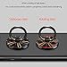 Phone Ring Holder, 360 Degree Rotating Finger Spinner Metal Phone Ring Grip Kick Stand, Universal Ring Stand for iPhone X 8 7 6 5 Plus Samsung Galaxy S6 S7, Note, LG and All Other Smartphones