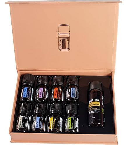 DōTERRA Brasil Kit de Óleos Essenciais, 12 Frascos de 5 ml cada