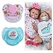 Per Magnet Pacifier Magnetic Dummy Nipple Reborn Doll Accessories For Newborn Baby Dolls-4pack