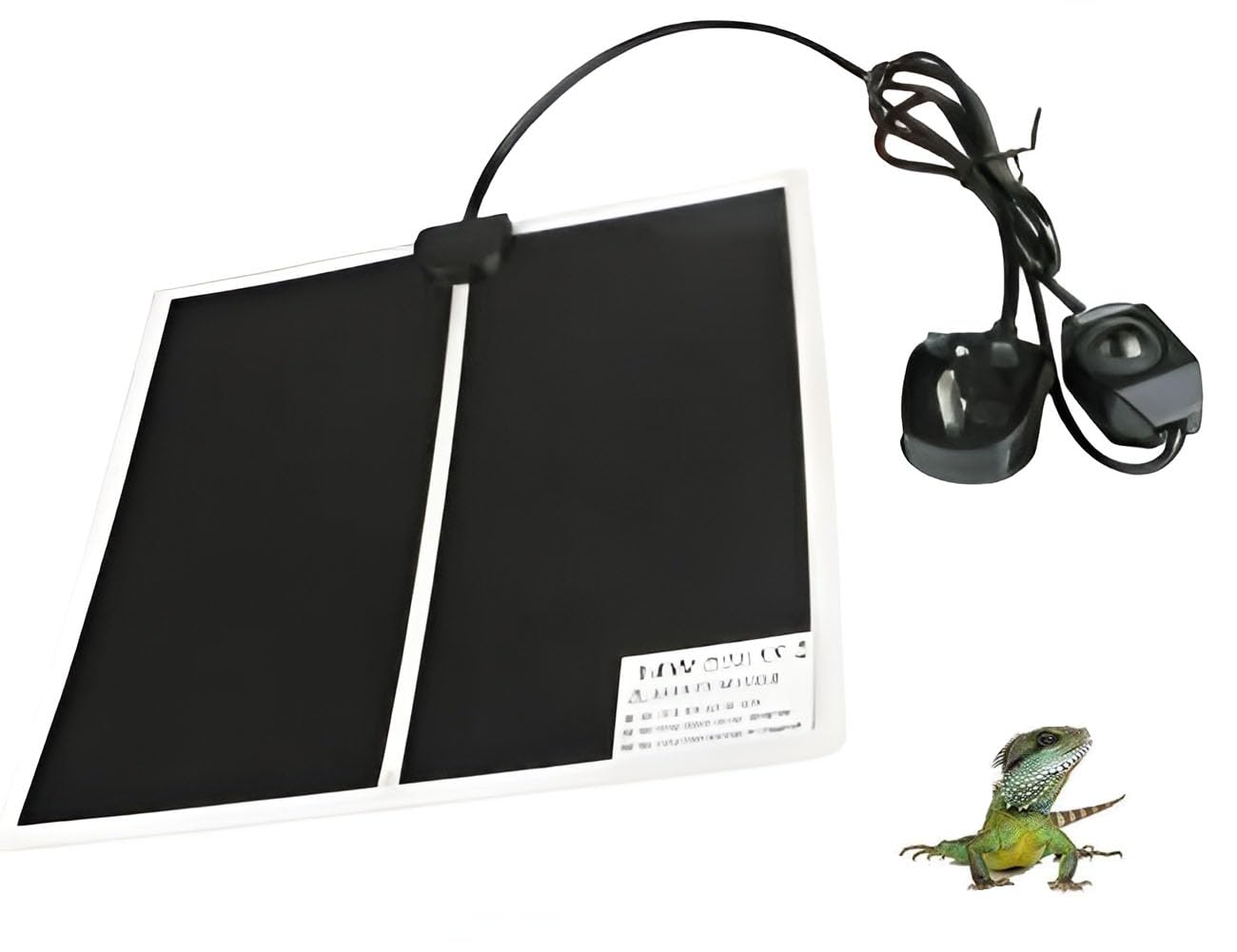 NCONCO Reptile Heating Mat, Reptile Heating Pad with Temperature Adjustment for Reptiles Tortoise Snakes Lizard, Amphibian Tank Warmer Mat,UK Plug (14W 28x28 cm)
