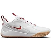 Nike HyperAce 3 Volleyball Shoes (FQ7074-100, White/Photon Dust/Team Crimson) Size 9