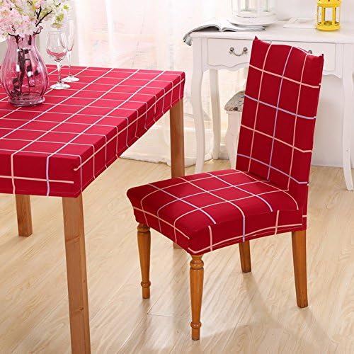 conjoined dining chair set/Stretch fabric upholstery seat back and tightly packaged non-slip chair covers/[Tight non-slip chair sets]-A