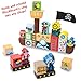 Blockbeard's Pirate Ship Wooden Building Blocks Playset (29 pcs.) by Imagination Generation