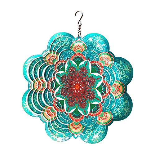 Mandala Blue Flower 6