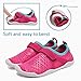 CIOR Kids Water Shoes Boys & Girls Lightweight Sport Shoes Aqua Athletic (Toddler/Little Kid/Big Kid) DKSX-Pink-25
