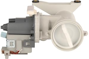 NVCYUV 2025 Upgraded WH23X25518 WH11X34740 Front Loading Washer Drain Pump Assembly Compatible with GE Replacement for WH23X10038 WH23X25461 PD00079543 4977212 AP7195487 PS16743374 EAP16743374