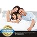Beckham Hotel Collection Premium Mattress Encasement - Lab Tested Waterproof, Bed Bug Proof, Hypoallergenic Zippered Cover - Protects from Bed Bugs, Dust Mites and Fluids - Queen