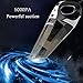 Car Vacuum, LOZAYI Car Vacuum Cleaner High Power 5000Pa Strong Suction,DC 12V Wet/Dry Portable Handheld Auto Vacuum Cleaner with 16.4FT(5M) Power Cord, HEPA Filter, Carry Bag for Car Use Only