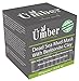 Umber NYC Dead Sea Mud with Bentonite Clay Mask - 100% Natural Mineral-rich Skincare Indian Healing Clay Body and Face Mask for Oily Skin Acne Detox Pore Minimizer