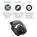 [Upgraded] Snorkel Mask Set, Full Face Easybreath Anti-Leak Diving Gear with 180° Panoramic Sea View with Anti-Fog Ventilation and Action Camera Mount by Smarssen (Black, Large)