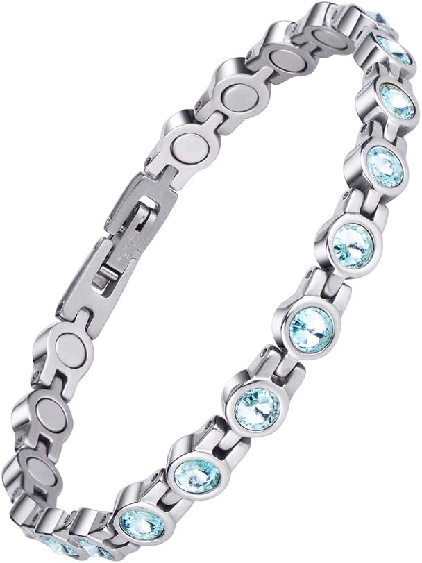 Jeroot Bracelet Women,Beauty Therapy Titanium Steel
