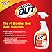 Iron OUT Rust Stain Remover Spray Gel, 24 Fl. Oz. Bottle, 6 Pack