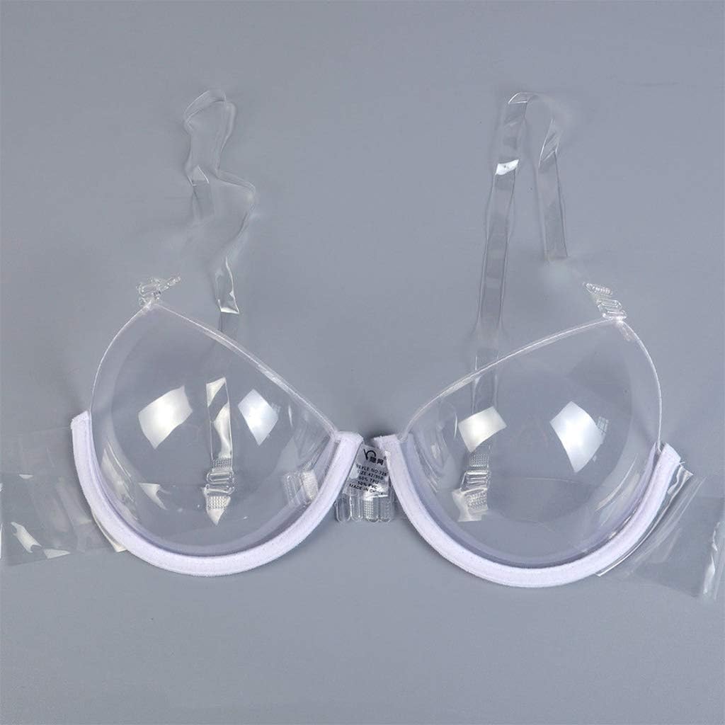 Lovhop 2019 Transparent Clear Push Up Bra Strap Invisible Bras Women Underwire 3/4 Cup