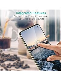 LK [3Pack] Protector de Pantalla para Samsung Galaxy S10e, Cristal Templado [Nueva Verisón] [Apertura del orificio de la cámara] Instalación del marco, HD transparente, sin burbujas