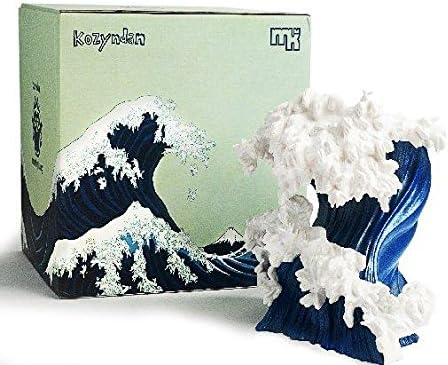 Dark Blue Edition Uprisings Vinyl Figure &amp; Bookend By Kozyndan &amp; Munky King Toys
