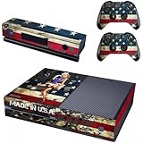 MADE IN USA SKIN STICKER PROTECTOR FOR XBOX ONE KINECT AND CONTROLLER