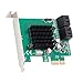 Syba 4 Port SATA III PCI-e 2.0 x1 Controller Card Marvell 9215 Non-Raid with Low Profile Bracket SD-PEX40099
