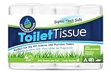 Freedom Living RV Toilet Paper - 2 Ply 8 Pack- Premium 500 Extra Soft Thick Sheets - Biodegradable Septic Tank Safe Rapid Dissolve Toilet Tissue for Camping, Marine, RV Holding Tanks