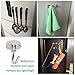 Wsky Strong 65LB Neodymium Magnetic Hooks Set of 4 and Bonus 12 Pound Hook - Great For Your Refrigerator And Other Magnetic Surfaces