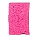 KuRoKo Slim Classic Flip PU Leather Folio Case for RCA Voyager II 7 / RCA Voyager 7 (2016, 2017) / RCA 7 Voyager Pro Tablet (Cute Hot Pink)
