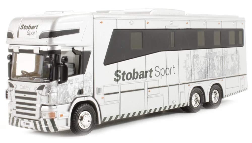 Oxford Diecast 76SCA03HB Eddie Stobart Scania Horsebox