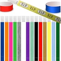100 Tyvek security paper event wristbands