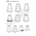 Simplicity 1369 Women's Skirt Sewing Pattern, Sizes 6-14