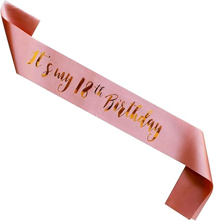 amazon 18th birthday girl