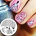 Born Pretty Nail Art Stamp Template Image Plate Rose Queen Theme BP25