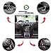 AMEIQ 2-Layer Car Mesh Organizer, Handbag Holder, Purse Pouch Storage Net Pocket, Barrier of Backseat Pet Kids, Driver Storage Netting Bag