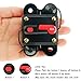 K KUMEED 60A Circuit Breaker Trolling Motor Auto Car Marine Boat Bike Stereo Audio Terminal Inline Fuse Inverter with Manual Reset 12V-24V DC