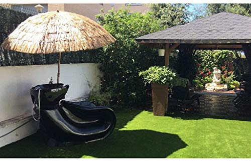 Stella Fella Sonnenschirm, Sonnenschirm 200 cm / 6,5 Fuß Raffia Stroh Regenschirm Neigung Hawaiianische Art Neigung… – Bild 6