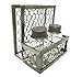 Park Designs Chicken Wire Salt Pepper Shakers and Napkin Holder Set