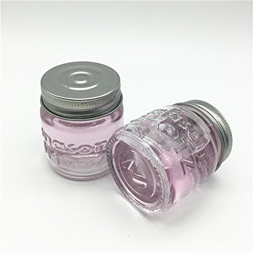 Premium Vials - Mason Jar Shot Glasses with Lids (Set of 8) – Mason Jar 2 Ounce Shot Glasses w/Leak-Proof Lids - Great For Shots, Drinks, Favors, Candles And Crafts - Thumbnail 5