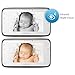 Motorola MBP854CONNECT-2 Dual Mode Baby Monitor with 2 Cameras and 4.3-Inch LCD Parent Monitor and Wi-Fi Internet Viewing