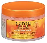 Cantu Natural Hair Define And Shine Custard 12oz Jar